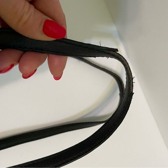 Michael Kors Black Safiano Leather Long Handle Tote - Picture 10 of 15